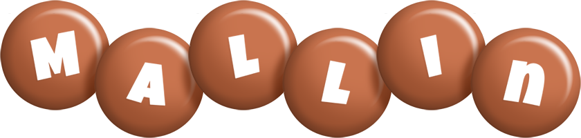 Mallin candy-brown logo