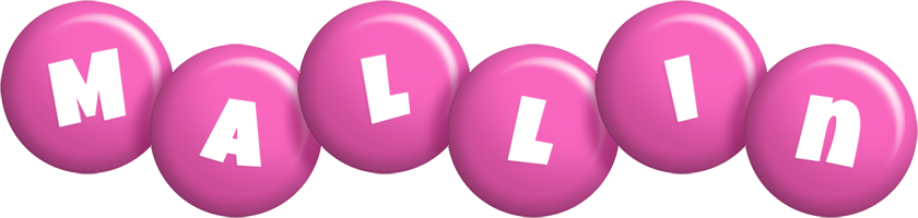 Mallin candy-pink logo