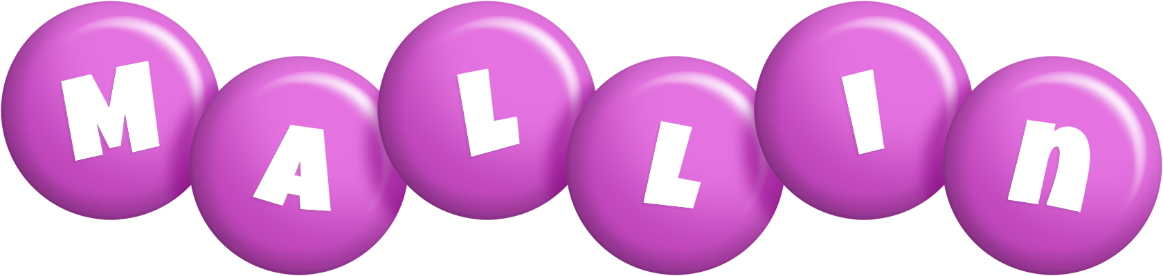 Mallin candy-purple logo