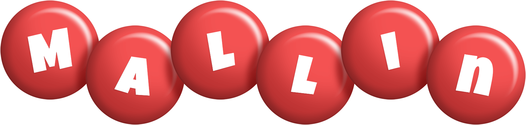 Mallin candy-red logo
