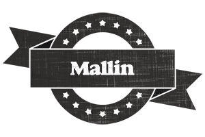 Mallin grunge logo