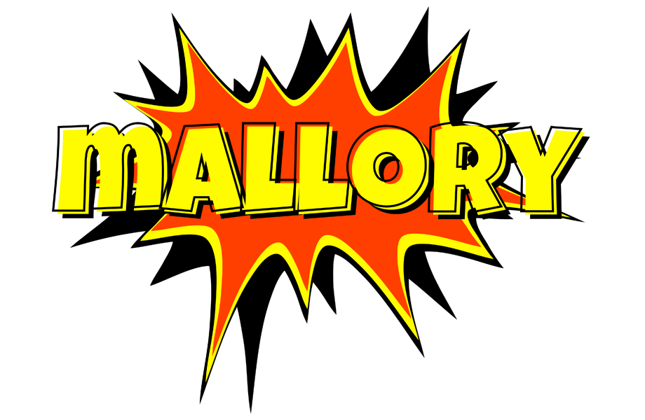 Mallory bazinga logo