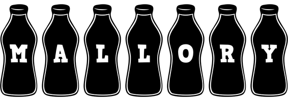 Mallory bottle logo