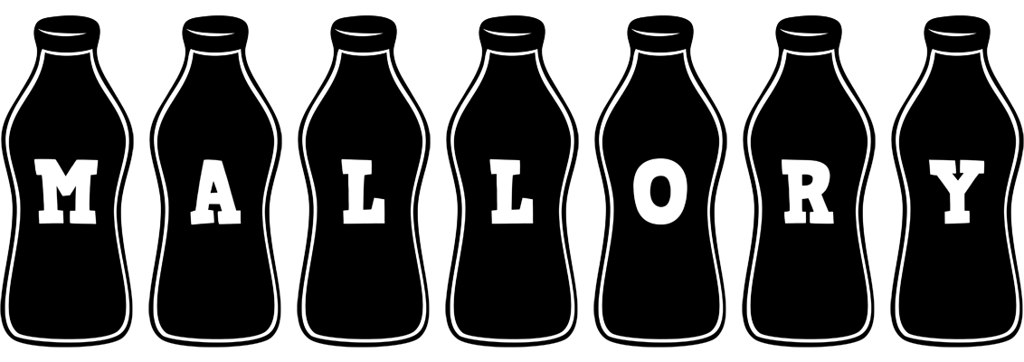 Mallory bottle logo