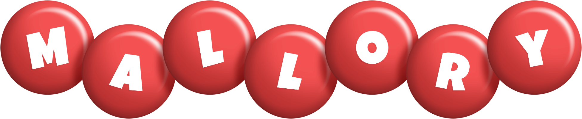 Mallory candy-red logo
