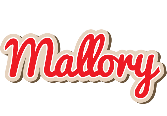 Mallory chocolate logo