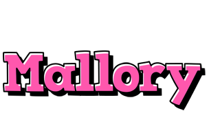 Mallory girlish logo