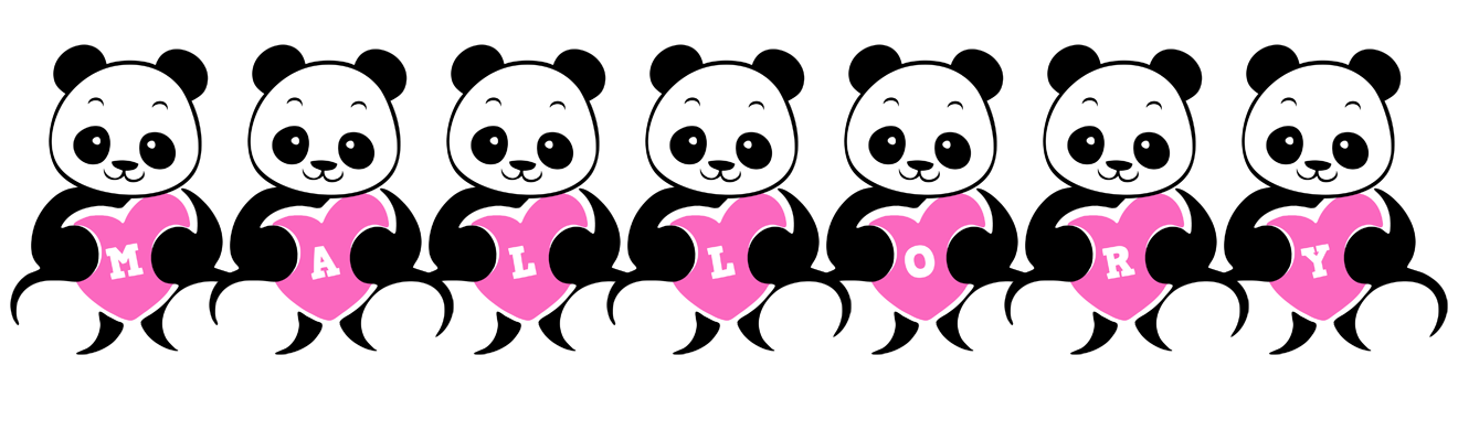 Mallory love-panda logo