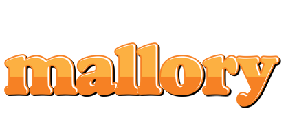 Mallory orange logo