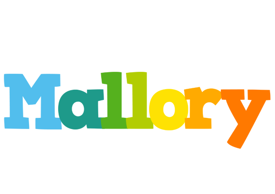 Mallory rainbows logo