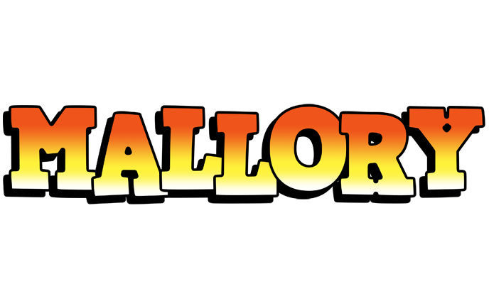 Mallory sunset logo