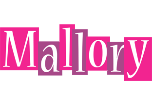 Mallory whine logo