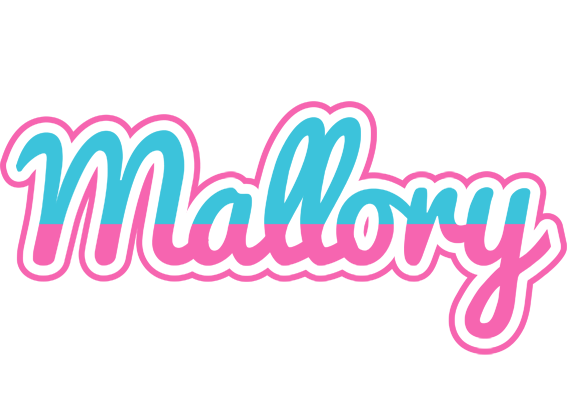 Mallory woman logo