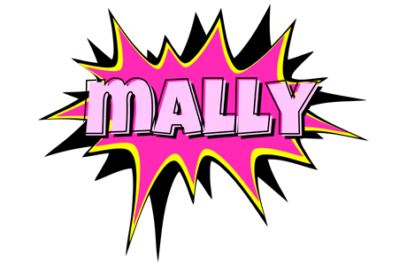 Mally badabing logo