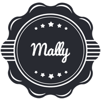 Mally badge logo