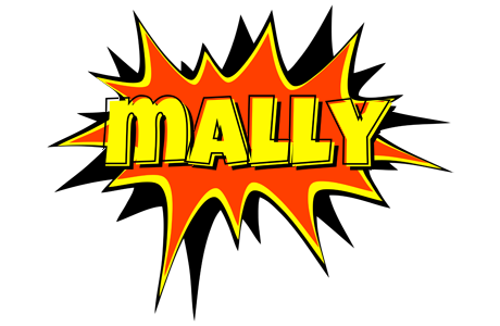 Mally bazinga logo