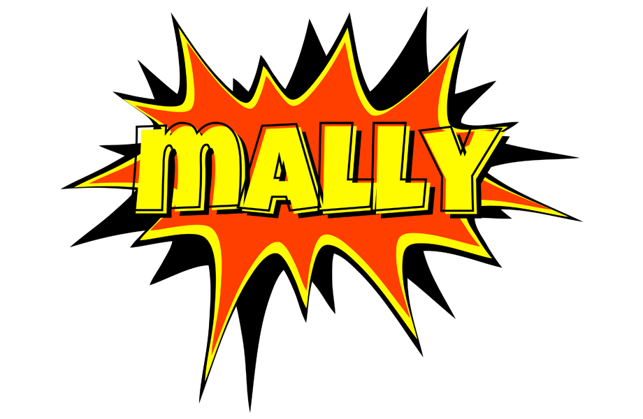 Mally bazinga logo