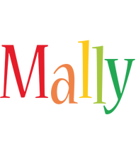 Mally birthday logo