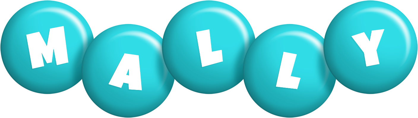 Mally candy-azur logo
