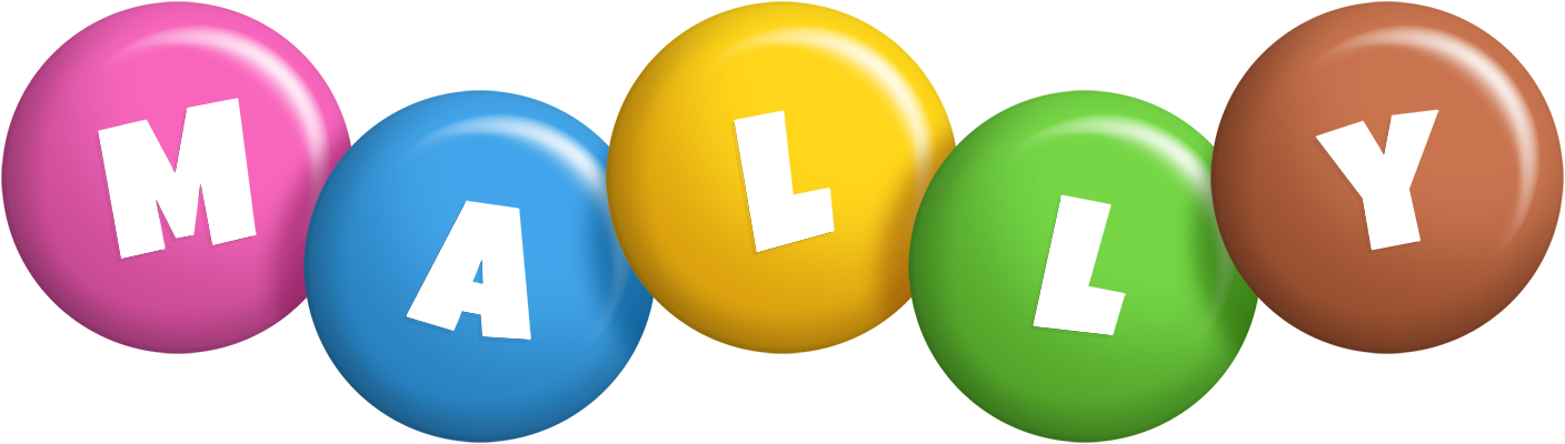 Mally candy logo