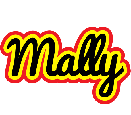 Mally flaming logo