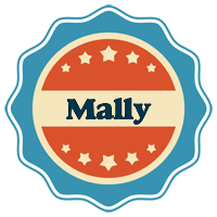 Mally labels logo