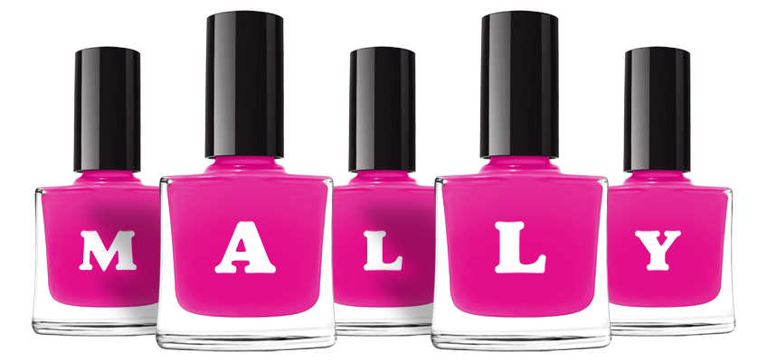Mally nails logo