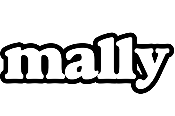 Mally panda logo
