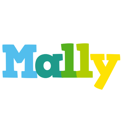 Mally rainbows logo