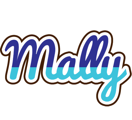 Mally raining logo