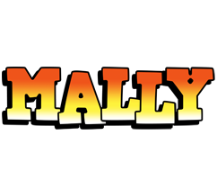 Mally sunset logo