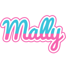 Mally woman logo