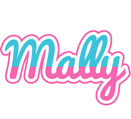 Mally woman logo