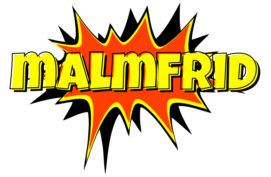 Malmfrid bazinga logo