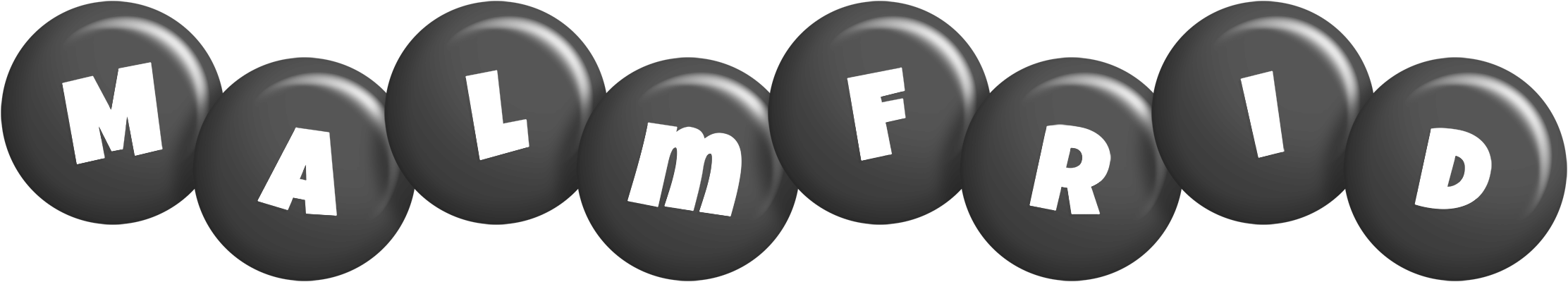 Malmfrid candy-black logo