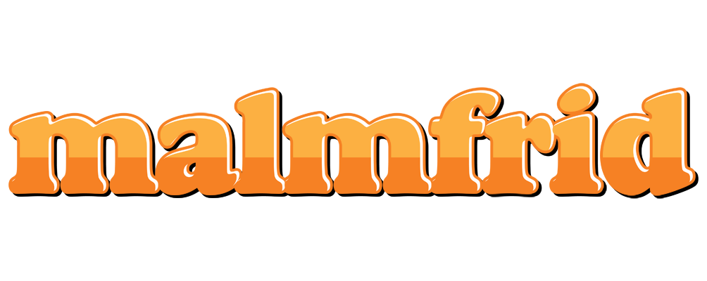 Malmfrid orange logo