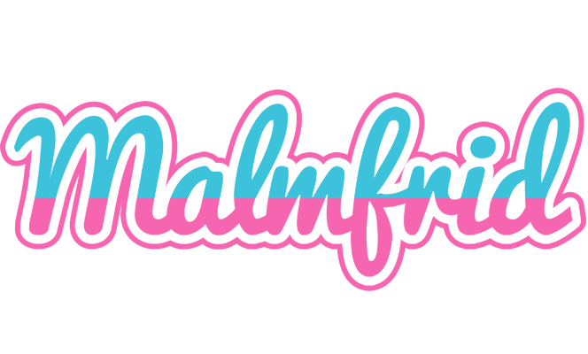 Malmfrid woman logo