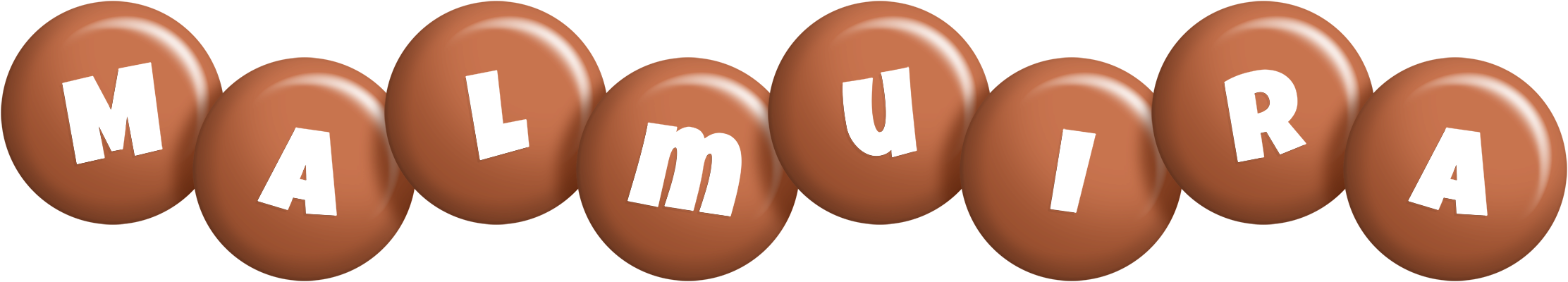Malmuira candy-brown logo