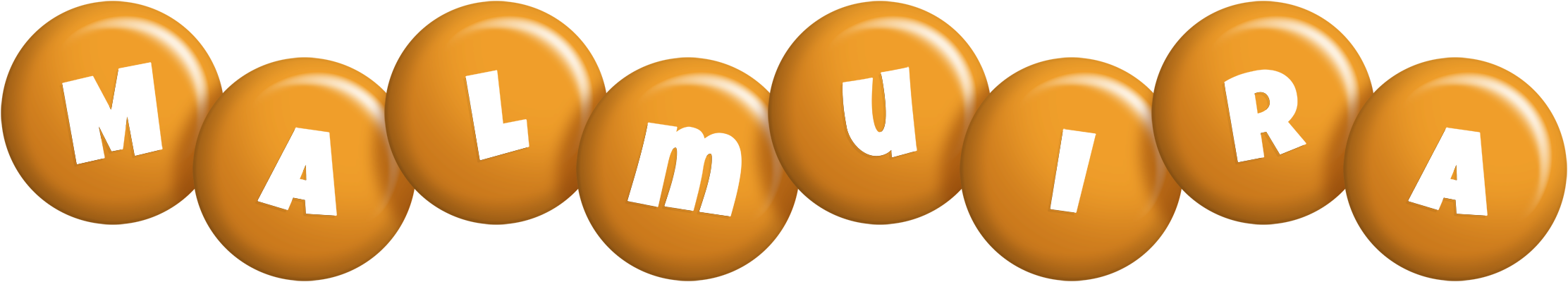Malmuira candy-orange logo