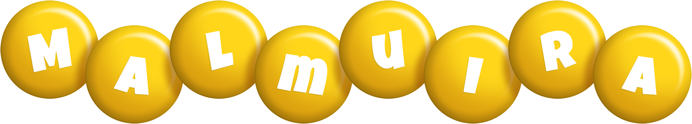 Malmuira candy-yellow logo
