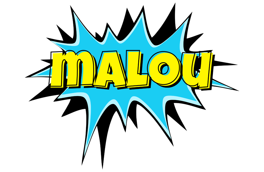 Malou amazing logo