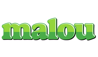 Malou apple logo