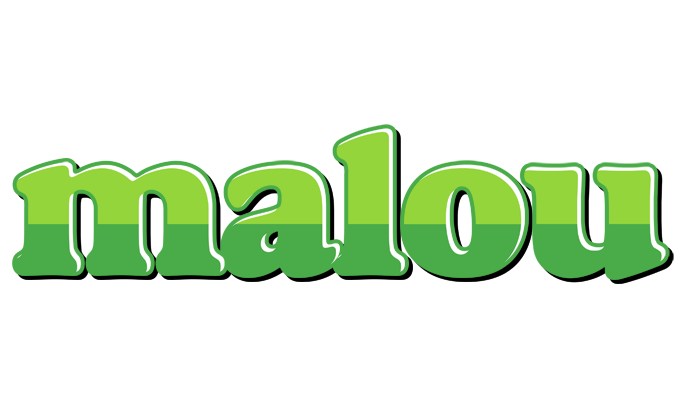 Malou apple logo