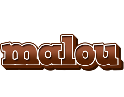 Malou brownie logo