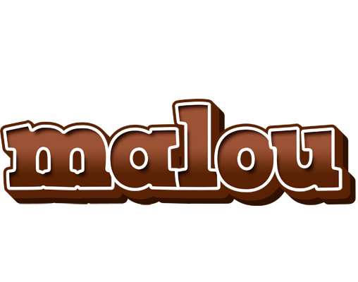 Malou brownie logo