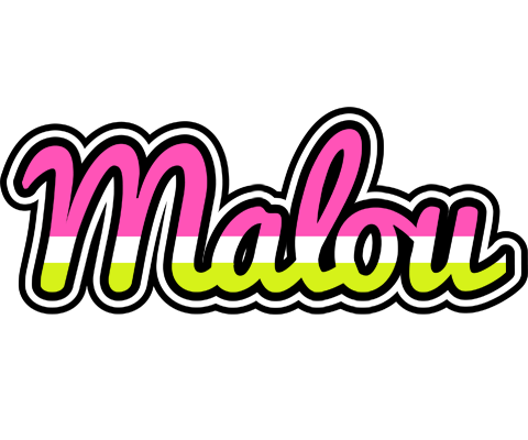 Malou candies logo
