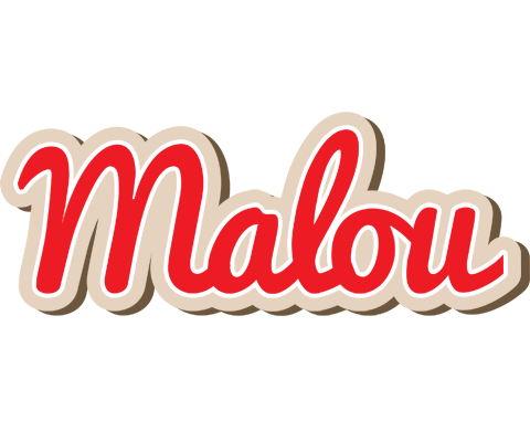 Malou chocolate logo