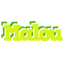 Malou citrus logo