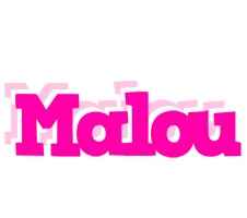 Malou dancing logo