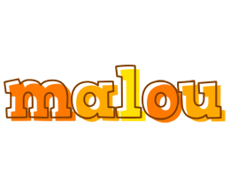 Malou desert logo